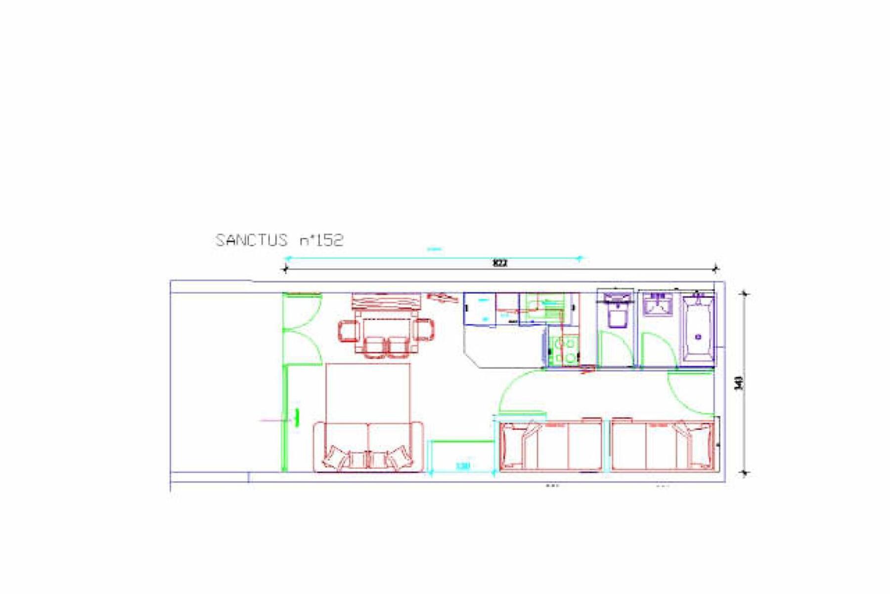 Residence Sanctus - Studio Pour 6 Personnes Mae-9044 กูแร็ต ภายนอก รูปภาพ